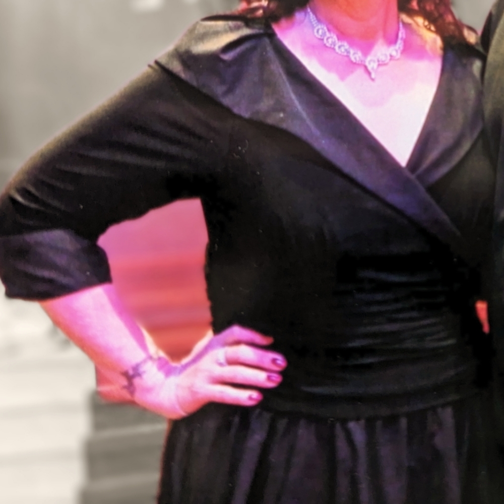 Jessica Howard 3/4 sleeve cocktail dress